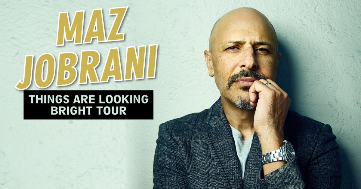 Maz Jobrani Things Are Looking Better Tour Folketeateret